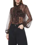 Dolce&Gabbana Блуза с принтом из шёлка - Артикул: F7BJ2T-IS10I