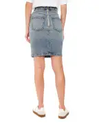 Balmain Джинсова спідниця - Артикул: FF0LC267DF97