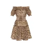 Dolce&Gabbana Сукня з леопардовим принтом - Артикул: F6A0UT-HS5E3