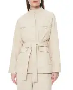 Yves Salomon Куртка-сафари с поясом - Артикул: 26EYV04372COSA