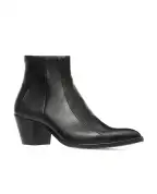 Saint Laurent Кожаные ботинки Lukas - Артикул: 558996-0Z000