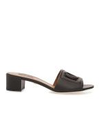 Dolce&Gabbana Кожаные мюли - Артикул: CR1139-AO049