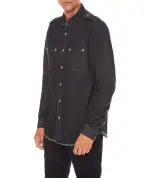 Balmain Джинсовая рубашка - Артикул: WH1HC030146D
