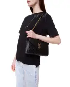Saint Laurent Кожаная сумка Envelope Medium - Артикул: 600185-BOW91-