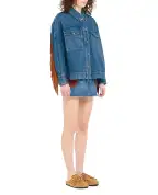 Alanui Джинсова сорочка - Артикул: LWYD004R26DEN0014764