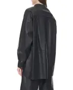 Yves Salomon Рубашка из телячьей кожи - Артикул: 26EYH20177APAR