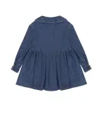 Dolce&Gabbana Дитяча джинсова сукня з вишивкою - Артикул: L54DJ9-LDD37-S
