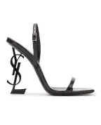 Saint Laurent Кожаные босоножки Opyum - Артикул: 754880-AACGC