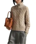 Polo Ralph Lauren Светр-поло з вовни та кашеміру - Артикул: 211A88632001