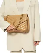Saint Laurent Сумка зі шкіри Loulou Large - Артикул: 803541-AAEAX