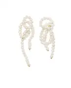 Completedworks Серьги из жемчуга и переработанного золота с позолотой - Артикул: P139