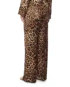 Dolce&Gabbana Пижамные брюки из шёлка - Артикул: FTAMPT-FSAXY