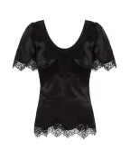 Dolce&Gabbana Шелковая блуза - Артикул: F7U44T-FURAG