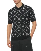Dolce&Gabbana Джемпер-поло з вовни та шовку - Артикул: GXZ02T-JGMA7