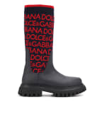 Dolce&Gabbana Дитячі шкіряні чоботи - Артикул: D11255-AQ590-M