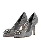 Dolce&Gabbana Кружевные лодочки Rainbow Lace - Артикул: CD0101-AL198