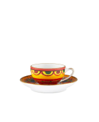 Dolce&Gabbana Кофейная чашка с блюдцем из фарфора - Артикул: TC0100-TCA21