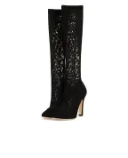 Dolce&Gabbana Кружевные сапоги - Артикул: CU0170-AL794