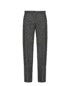 Dolce&Gabbana Брюки из шерсти с шевронным узором - Артикул: FTC31T-FCBAJ