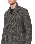 Dolce&Gabbana Пальто двобортне з вовни - Артикул: G050LT-FMZAQ