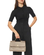Dolce&Gabbana Шкіряна сумка My Sicily - Артикул: BB7782-B7321