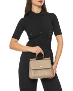 Dolce&Gabbana Шкіряна сумка My Sicily - Артикул: BB7781-B7321