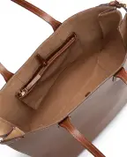 Polo Ralph Lauren Сумка-тоут Bellport North-South из кожи - Артикул: 428962757001