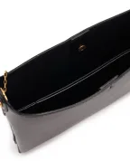 Saint Laurent Кожаная сумка Flat - Артикул: 804483-AADQH