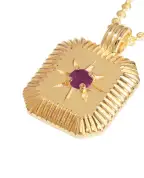 Missoma Кулон-подвеска с камнем - Артикул: BSH-G-N1-CH2-RQ1