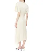 Stella McCartney Сукня атласна міді - Артикул: 6A06573FU302