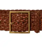 Polo Ralph Lauren Плетений шкіряний пояс - Артикул: 429968162001