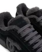 Dolce&Gabbana Сникеры Portofino Light из телячьей кожи и овчины - Артикул: CK2374-AJ222