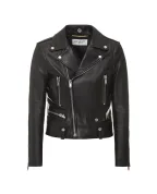 Saint Laurent Кожаная косуха - Артикул: 481862-Y5YA2
