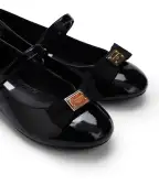 Dolce&Gabbana Детские лаковые балетки - Артикул: D11193-A5291-L