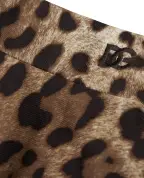 Dolce&Gabbana Дитяча спідниця з леопардовим принтом - Артикул: L5JIB8-HS7LD-S