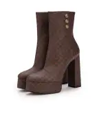 Balmain Ботильоны Ankle Boot Brune - Артикул: BN0TE910TMOG