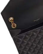 Saint Laurent Кожаная сумка Envelope Medium - Артикул: 600185-AACT7
