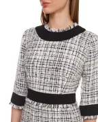 Dolce&Gabbana Твидовое платье - Артикул: F6J0KT-FMMFT