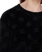 Dolce&Gabbana Велюровый топ - Артикул: F9O83T-FJ7DL