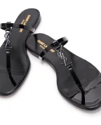 Saint Laurent Шлепанцы Cassandra - Артикул: 776081-1TVVV