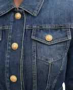 Balmain Джинсовая куртка - Артикул: EF1TC180DF65