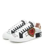 Dolce&Gabbana Сникеры Portofino с вышивкой - Артикул: CK1544-AZ138