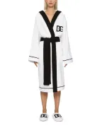 Dolce&Gabbana Халат з махрової бавовни - Артикул: TCF015-TCAHC