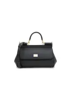 Dolce&Gabbana Кожаная сумка Sicily - Артикул: BB7652-B1001