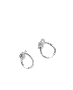 Completedworks Серьги из переработанного серебра - Артикул: V032-silver