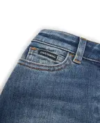 Dolce&Gabbana Детская джинсовая юбка - Артикул: L54I60-LDB20-B