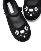 Dolce&Gabbana Детские кожаные балетки - Артикул: D20057-A9158