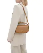Saint Laurent Кожаная сумка Voltaire In Box - Артикул: 787671-0SX0W