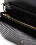 Saint Laurent Кожанная сумка Cassandre Chain Wallet - Артикул: 377828-AAA44