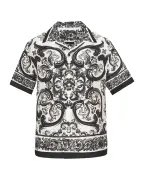 Dolce&Gabbana Сорочка Hawaii з шовку - Артикул: G5JH9T-HI1S6